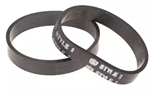 Dirt Devil Style 1 Vacuum Belt (2-Pack), 3157260001, Black