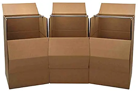 Wardrobe Moving Box, 3-Pack