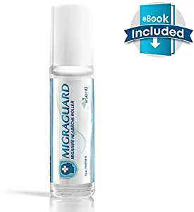 Migraguard Migraine Relief Roller Stick | Headache Relief Roll On, 10ml | Extra Strength & Fast Acting Essential Oil Blend | Made in The USA | for Migraines, Tension & Sinus Head Pain Reliever