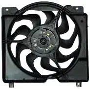 TYC 620560 Jeep Cherokee Replacement Radiator/Condenser Cooling Fan Assembly