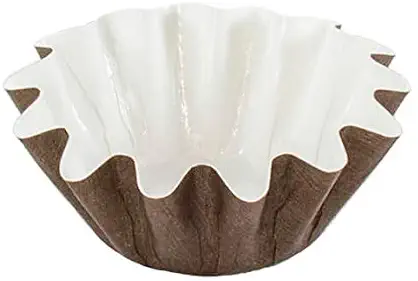 Katgely Floret Brioche Paper Cup - Brioche Pan Paper Baking Mold - Freestanding Construction Bake and Sell Paper Mold - Pack of 100