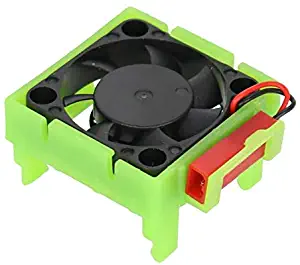 Powerhobby Cooling Fan for Traxxas Velineon ESC VXL-3 / VXL3 Green FITS : 4-Tec 2.0 Bandit Rally Rustler VXL Slash 2wd / 4x4 Stampede 4x4 VXL