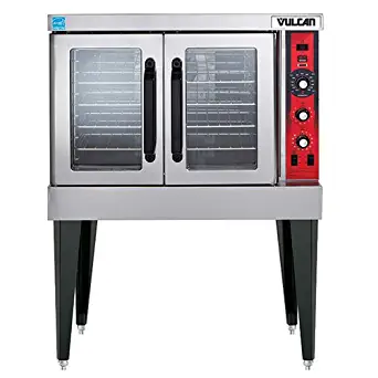 Vulcan VC5E Single Deck Electric Convection Oven with Casters, 208V