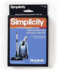 Simplicity HEPA and Secondary Filter for S18, S20, S24 Canisters