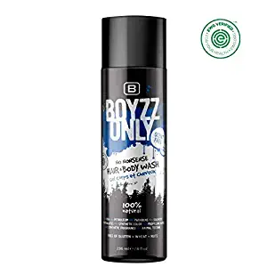 Natural and Organic NO NONSENSE Hair + Body Wash Scent Free - EWG VERIFIED | Cruelty Free | Vegan | Unscented. Free of harsh ingredients such as parabens and sulfates.