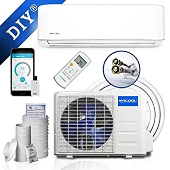 MRCOOL Comfort Made Simple MRCOOL DIY 18,000 BTU Ductless Mini Split Air Conditioner and Heat Pump System with Wireless-Enabled Smart Controller; Works with Alexa, Google or App; 230V AC