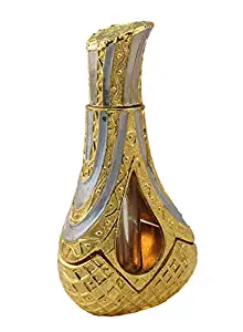 Amani - Arabian Designer Essential Perfume Oil Fragrance - Long Lasting Attar / Itar / Ittar - Alcohol Free - for Men and Women - Hombre y Mujer - Exquisite glass bottle
