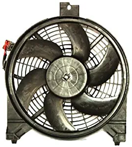 TYC 610880 Nissan Condenser Replacement Cooling Fan Assembly