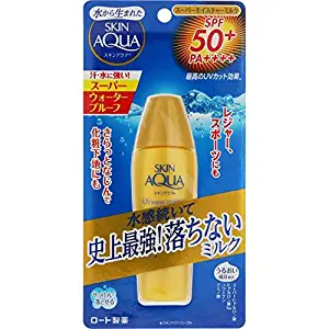 ROHTO Skin Aqua Super Moisture Milk (SPF50 PA ++++) 40mL