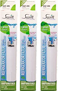 Swift Green Filters SGF-M9-3 Refrigerator Water Filter, 3-Pack