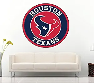 Houston Texans sticker, Houston Texans sticker, Houston Texans decal, Houston Texans decal, Houston home decor, Texans car sticker, NFL Houston Texans sticker, NFL decal, Texans wall decal f10 (20x20)