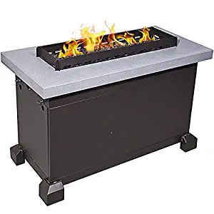 Camp Chef FP40G Monterey Propane Fire Table, Gray