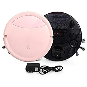 lesgos Robot Vacuum Cleaner, 3 in 1 1800Pa High Suction Super Quiet Smart Sweeping Machine with Mopping&Sweeping Avoidance Obstacles Floor Sweeper for Pet Hair,Hard Carpets,Tile