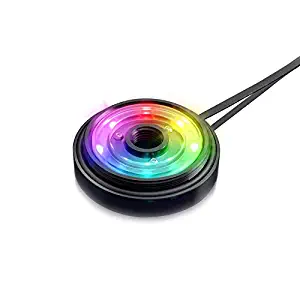 Bitspower Digital RGB Z-Cap I with G1/4" Port, Black