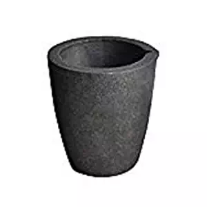 #3 4KG Foundry Clay Graphite Crucibles Cup Furnace Torch Melting Casting
