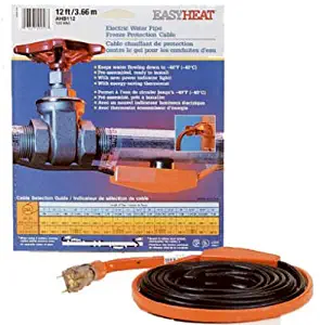Easy Heat AHB-019 Cold Weather Valve and Pipe Heating Cable, 9 feet