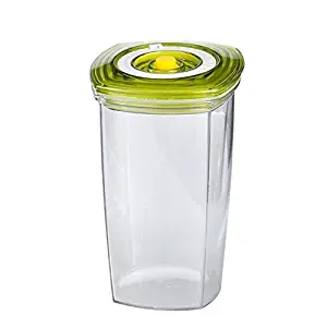 Vacucraft Airtight Juice Storage Container with Lid and Pump For Orange Juice, Coffee, Smoothie, Protein Shake + More