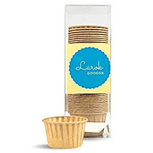 Natural Baking Cupcake Liners: 50 Liner Count Cupcake and Muffin Wrappers (50, Natural)