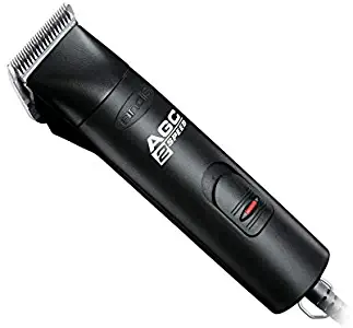 Andis ProClip 2-Speed Detachable Blade Clipper, Professional Animal Grooming, AGC2, Black (22340)