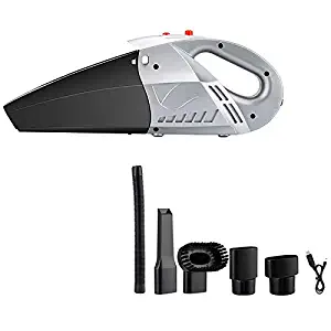 Xigeapg Handheld Vacuum Cordless, Hand Held Vacuum Cordless Rechargeable with Nightlight Function, Wet Dry Hand Vac with Powerful Suction, Portable Vacuum Cleaner for Car and Home
