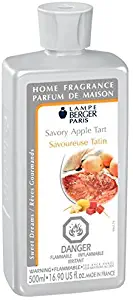 Apple Tart | Lampe Berger Fragrance Refill for Home Fragrance Oil Diffuser | Purifying and perfuming Your Home | 16.9 Fluid Ounces - 500 millimeters | Made in France