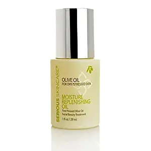 Serious Skincare First Pressed Olive Oil Moisture Replenishing Oil Facial Beauty Treatment