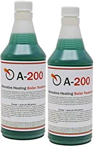 A200(Alternative Heating Boiler Treatment, Rust Inhibitor for Outdoor Wood Boilers, 2 Quarts, Treats 400 Gallons)