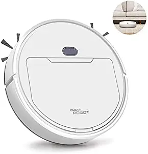 lesgos Robot Vacuum Cleaner, 3 in 1 Automatic Smart Sweeping Machine with Mopping&Sweeping Avoidance Obstacles Strong Suction Super Quiet Floor Sweeper for Pet Hair,Hard Carpets,Tile