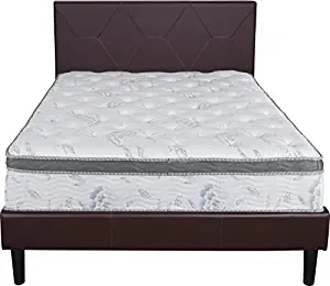 Ecos Living 12 Inch Pegasus Euro Box Top Spring Mattress, King