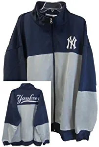 VF York Yankees MLB Majestic 2-Tone Track Jacket Men's Big & Tall Sizes