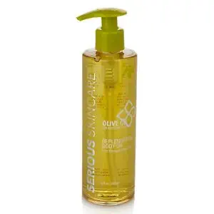 Serious Skin Care First Pressed Replenishing Body Oil with Pump 8 Oz Huge Size