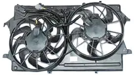 TYC 620720 Ford Focus Replacement Radiator/Condenser Cooling Fan Assembly