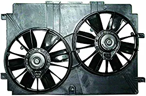 Dual Radiator and Condenser Fan Assembly - Cooling Direct For/Fit GM3115141 98-02 Chevrolet Camaro Firebird 98-04 Corvette