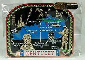 Nations Treasures Kentucky State Magnet Louisville Horses Cumberland Gap
