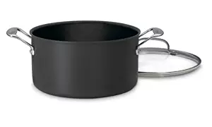 Cuisinart 644-24 Chef's Classic Nonstick Hard-Anodized 6-Quart Stockpot with Lid