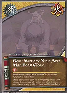 Naruto - Beast Mimicry Ninja Art: Man Beast Clone 644 - Broken Promise - Common - 1st Edition