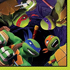 Teenage Mutant Ninja Turtles Beverage Napkins, 16ct