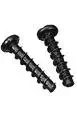 Bissell 555-7030 SCREWS #8 X 3/4 BLACK 6-PACK