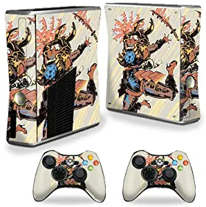 MightySkins Skin Compatible with Xbox 360 S Console - Insect Girl | Protective, Durable, and Unique Vinyl Decal wrap Cover | Easy to Apply, Remove, and Change Styles | Made in The USA