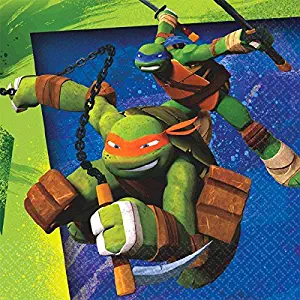 TMNT Beverage Napkins, Party Favor