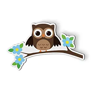 AK Wall Art Owl Tree Branch - Magnet - Car Fridge Locker - Select Size