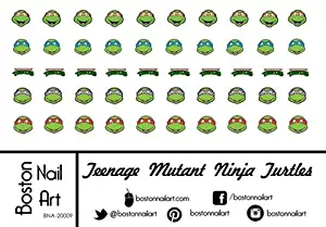 Teenage Mutant Ninja Turtles - Waterslide Nail Decals - 50pc