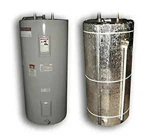 AES NASA Tech Heavy Duty Reflective Foam Core Non Fiberglass 40 Gallon Water Heater Tank Insulation Wrap