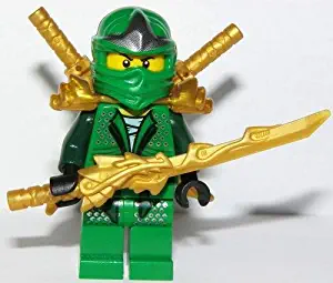 LEGO Lloyd ZX - Gold weapons pack (Armor, Shamshir & Dragon Swords)
