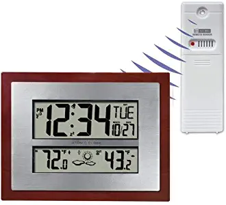 Better Homes and Gardens Atomic Clock with Forecast (Bronze)