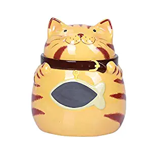 Pacific Giftware Fat Cat Cookie Jar Home Office Decor