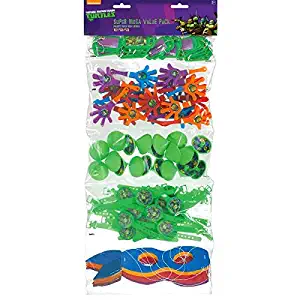 amscan Teenage Mutant Ninja TurtlesParty Supplies | Party Favor | Pack of 100