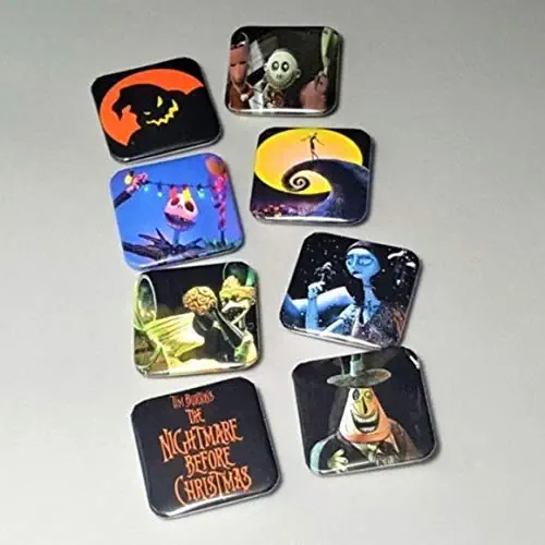 The Nightmare Before Christmas Oogie Boogie Jack Skellington Kitchen Fridge Magnet Sally Horror Decor Halloween Birthday Gifts