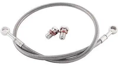 KAWASAKI 2008-2013 Ninja 250R / EX 250 R GALFER REAR STAINLESS STEEL BRAIDED BRAKE LINE KIT