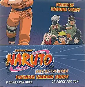 NARUTO WAY OF THE NINJA TRADING CARD BOX BY INKWORKS (24 Packs/Box 9 Cards/Pack) Panini